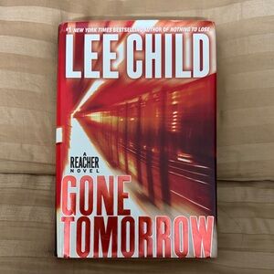 Lee Child 'Gone Tomorrow' Hardcover Book